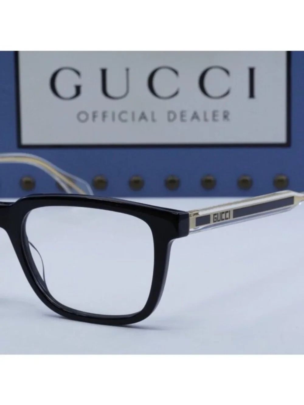 Gucci GG0560ON 005 Square Eyeglasses – Black 55mm